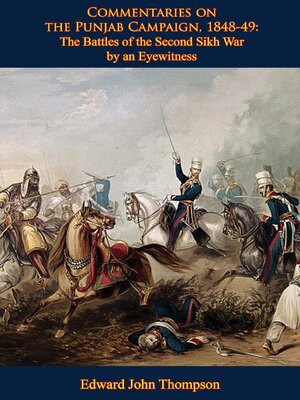 cover image of Commentaries on the Punjab Campaign, 1848-49